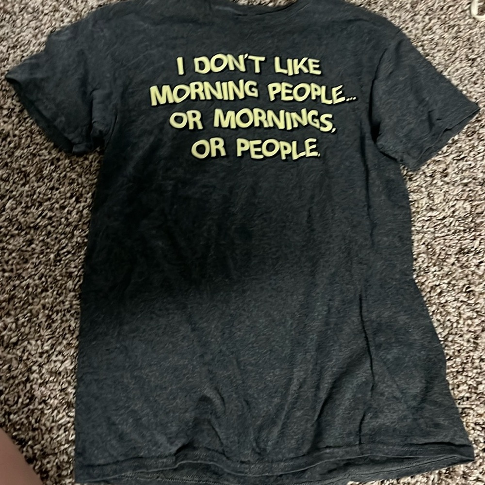 I don’t wear it anymore.